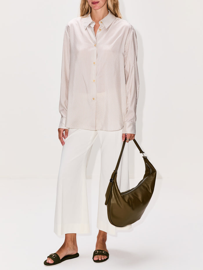 Small Hobo Bag,MARNI,DEEP SAGE,Image 1