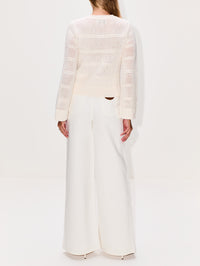 Lou Sweater,LA LIGNE,CREAM,Image 3