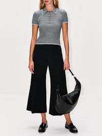 Small Hobo Bag,MARNI,BLACK,Image 2