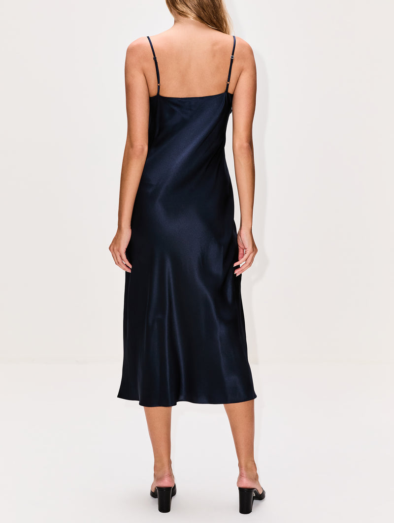 Taylor V Neck Bias Cut Dress
