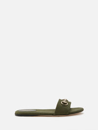 GG Horsebit Sandal,GUCCI,GREEN,Image 1