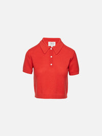 Thermal Polo Top,TWP,TOMATO,Image 1