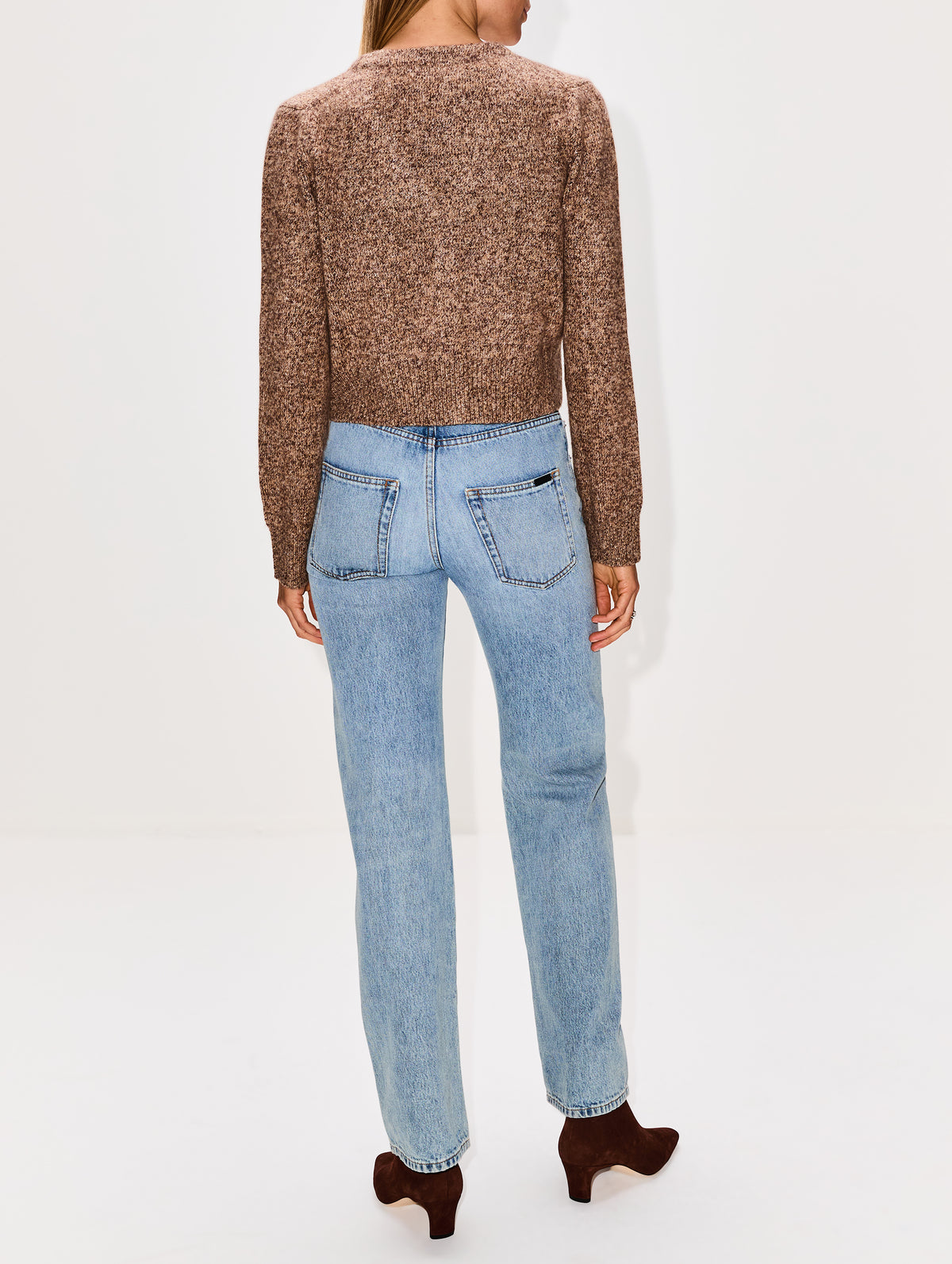 Sloane Cardigan,BRANDON MAXWELL,MARLED BROWN,Image 3