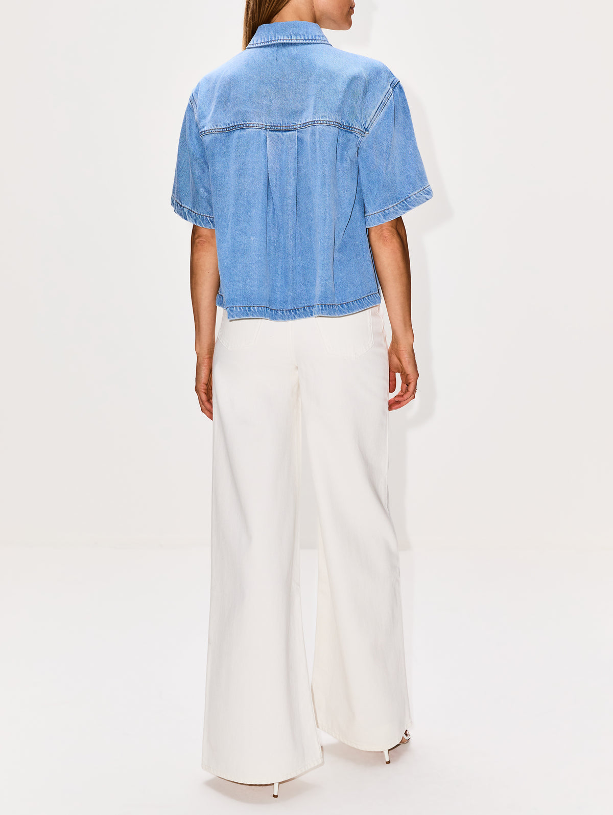 Ike Shirt,XÍRENA,MALIBU BLUE,Image 3