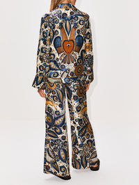 Alvarez Nogal Shirt,HEIRLOME,BLUE/OCHRE MULTI,Image 3