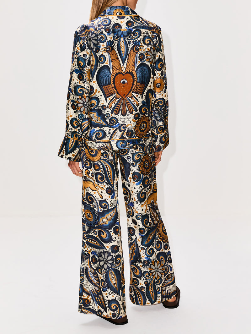 BLUE OCHRE MULTI
