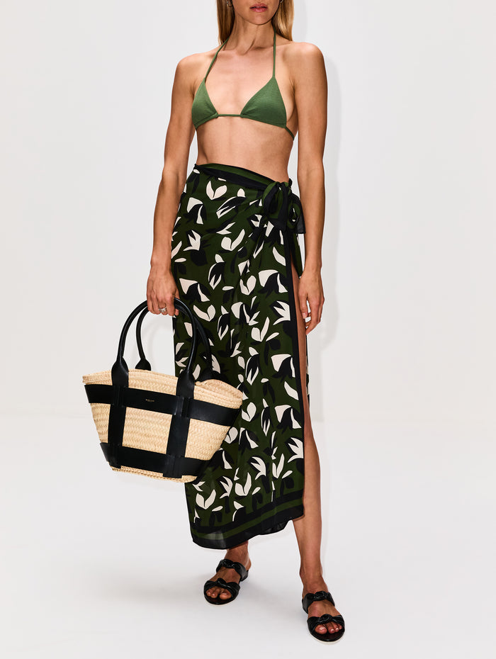 Silk Sarong,MATTEAU,AGAVE,Image 1