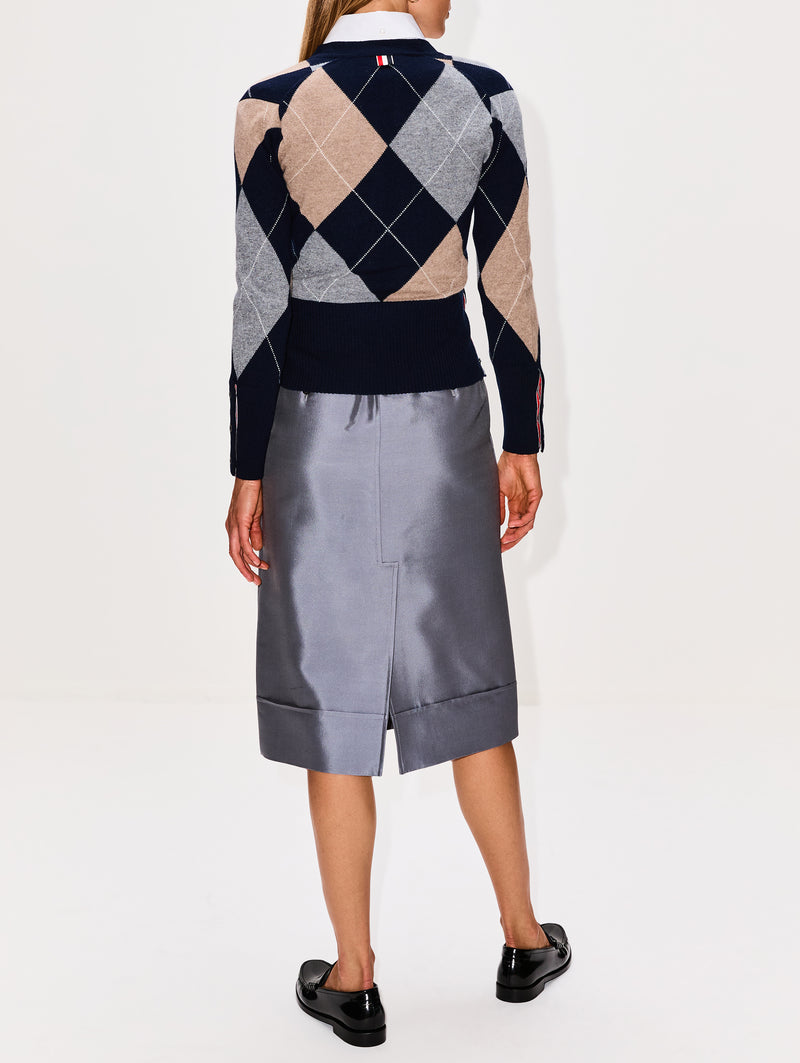 Argyle Intarsia Classic Sweater