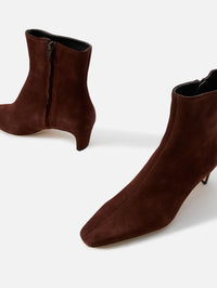Wally Ankle Boot,STAUD,MAHOGANY,Image 2