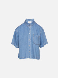 Ike Shirt,XÍRENA,MALIBU BLUE,Image 1