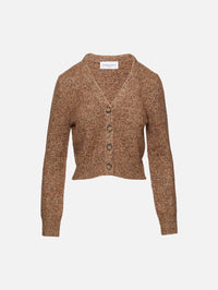 Sloane Cardigan,BRANDON MAXWELL,MARLED BROWN,Image 1