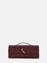 Andiamo Long Clutch,BOTTEGA VENETA,BAROLO,Image 1