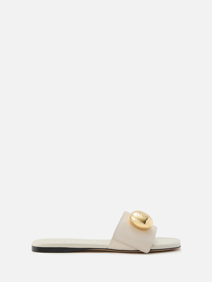 Pebble Slide,LOEWE,SEA SALT,Image 1
