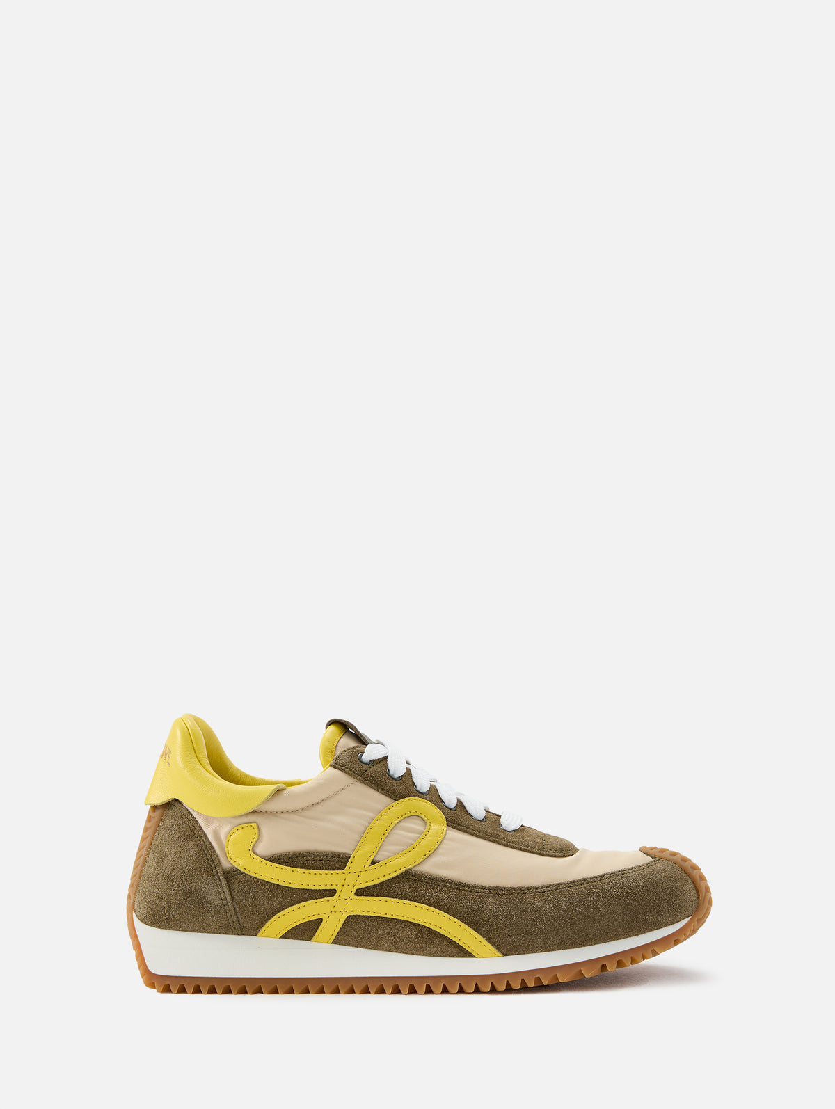 Flow Runner 2.0 Sneaker,LOEWE,CREAM/YELLOW/OLIVE GREEN,Image 1