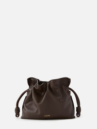 Flamenco Mini Clutch,LOEWE,CHOCOLATE,Image 1