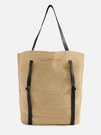 Tanner Tote,JANESSA LEONE,NATURAL,Image 3