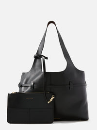 Cambon Cabas Bag,MANU ATELIER,BLACK,Image 3