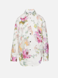 Overshirt,LOEWE,WHITE/PINK,Image 1