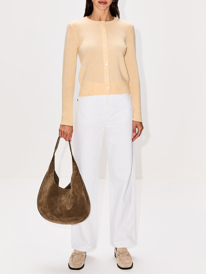 Florence Hobo Bag,SAVETTE,MINK,Image 1
