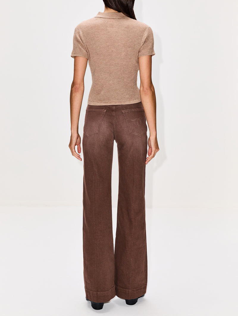 Shrunken Polo Top