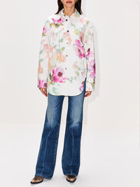 Overshirt,LOEWE,WHITE/PINK,Image 2