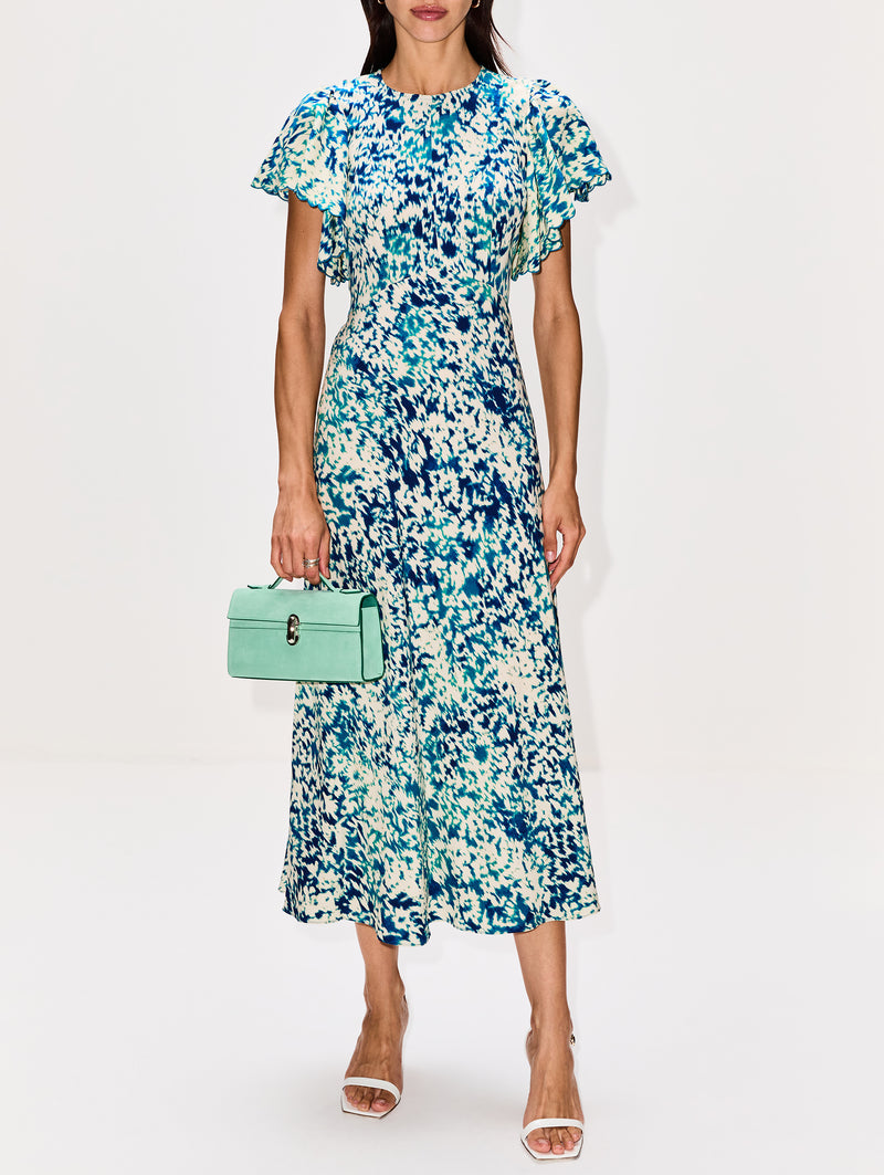 Blithe Flutter Sleeve Dress