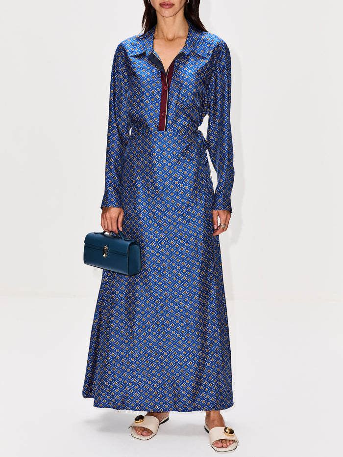 Frika Skirt,VANESSA BRUNO,MARINE,Image 1