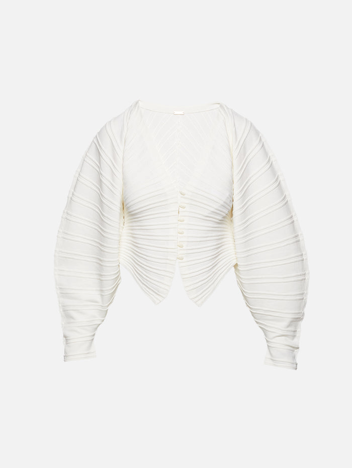 Blair Knit Cardigan,CULT GAIA,OFF WHITE,Image 1