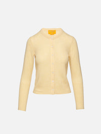 Jade Cardigan,GUEST IN RESIDENCE,BUTTER,Image 1
