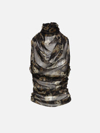 Printed Blouse,MAGDA BUTRYM,BLACK,Image 1