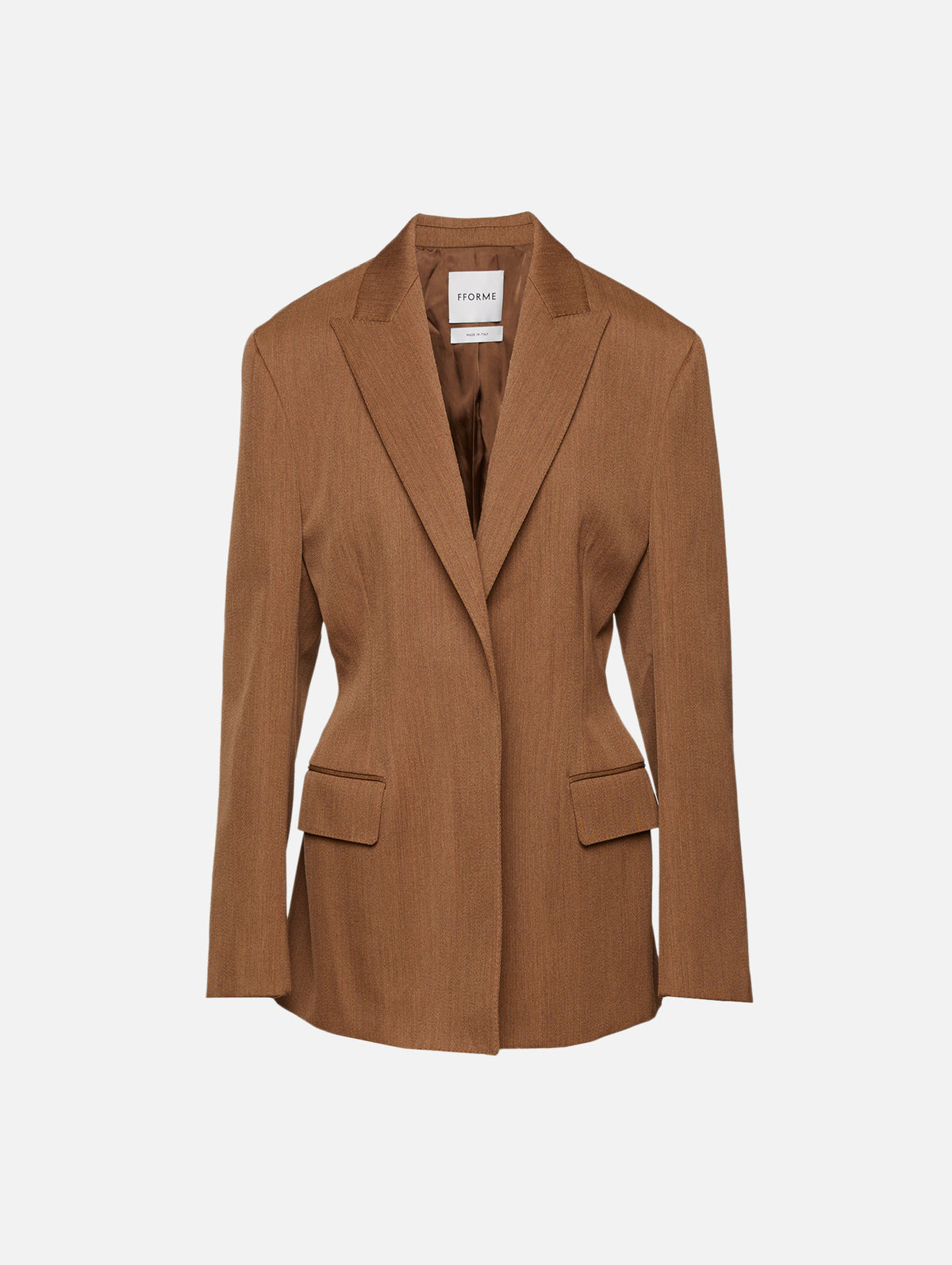 Malina Blazer,FFORME,CAMEL MELANGE,Image 1