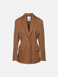 Malina Blazer,FFORME,CAMEL MELANGE,Image 2