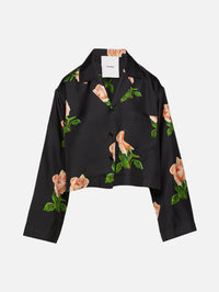 Vally Top,NANUSHKA,OFF BLACK ROSES,Image 1