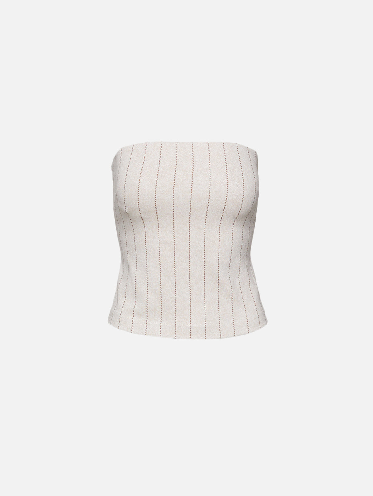 Strapless Bandeau,ROSETTA GETTY,BEIGE/BROWN,Image 1