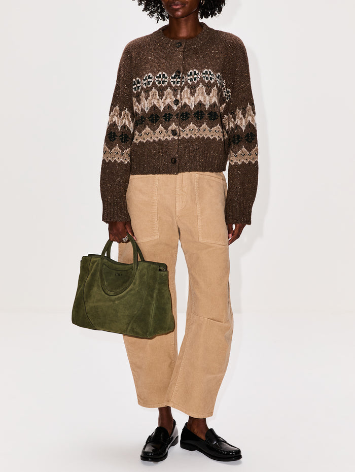 Maude Satchel,STAUD,AVOCADO,Image 1