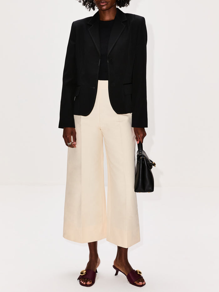 Fitted Blazer,MARNI,BLACK,Image 1