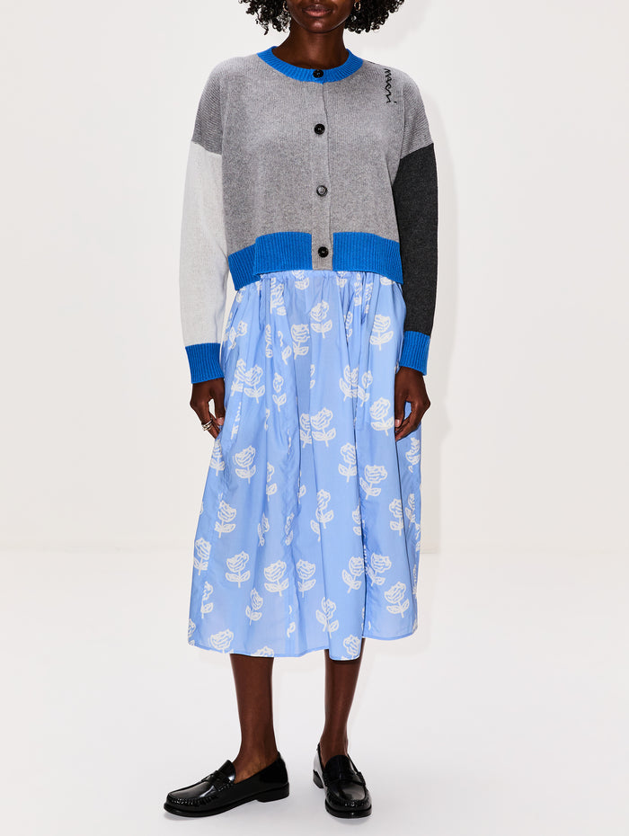 Multicolor Cardigan,MARNI,INOX,Image 1