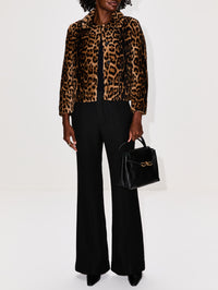 Montmartre Cropped Jacket,NILI LOTAN,LEOPARD PRINT,Image 2