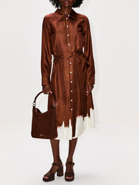 Mel Shoulder Bag,STAUD,MAHOGANY,Image 2