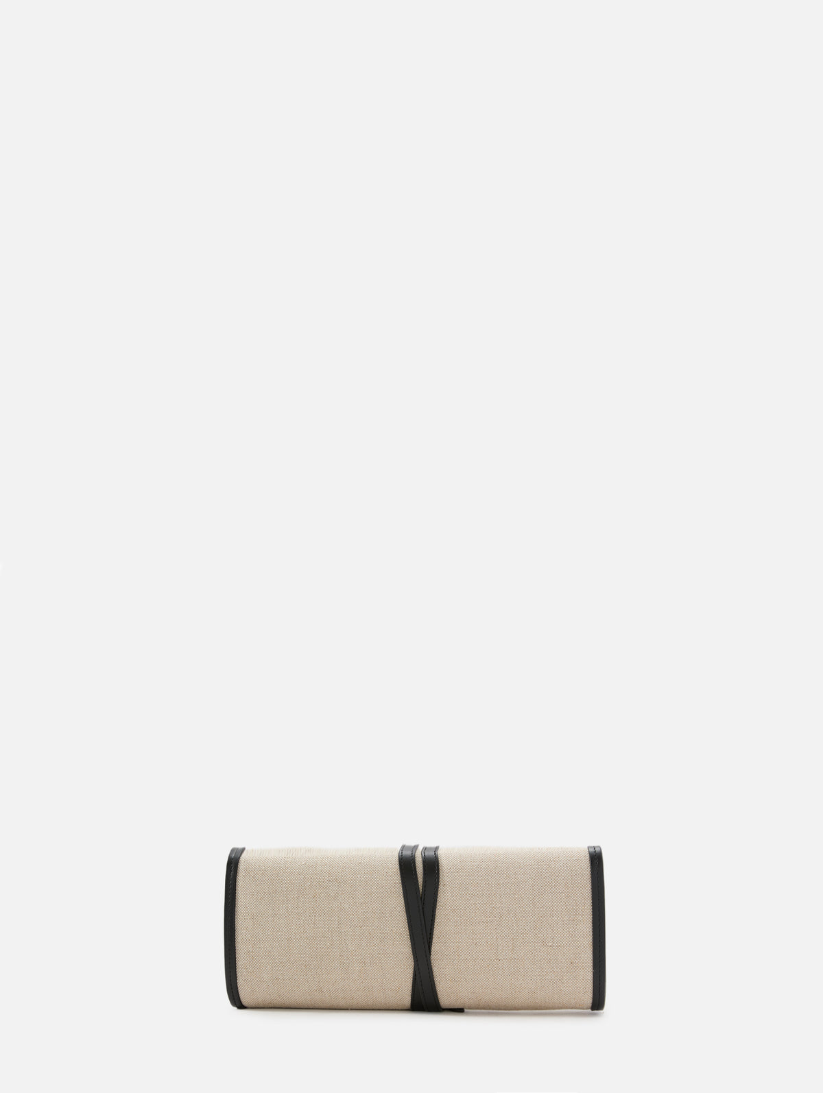 Belted Clutch,LIFFNER,NATURAL/BLACK/SILVER,Image 3