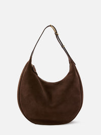 Moon Hobo Bag,LIFFNER,DARK BROWN/GOLD,Image 3