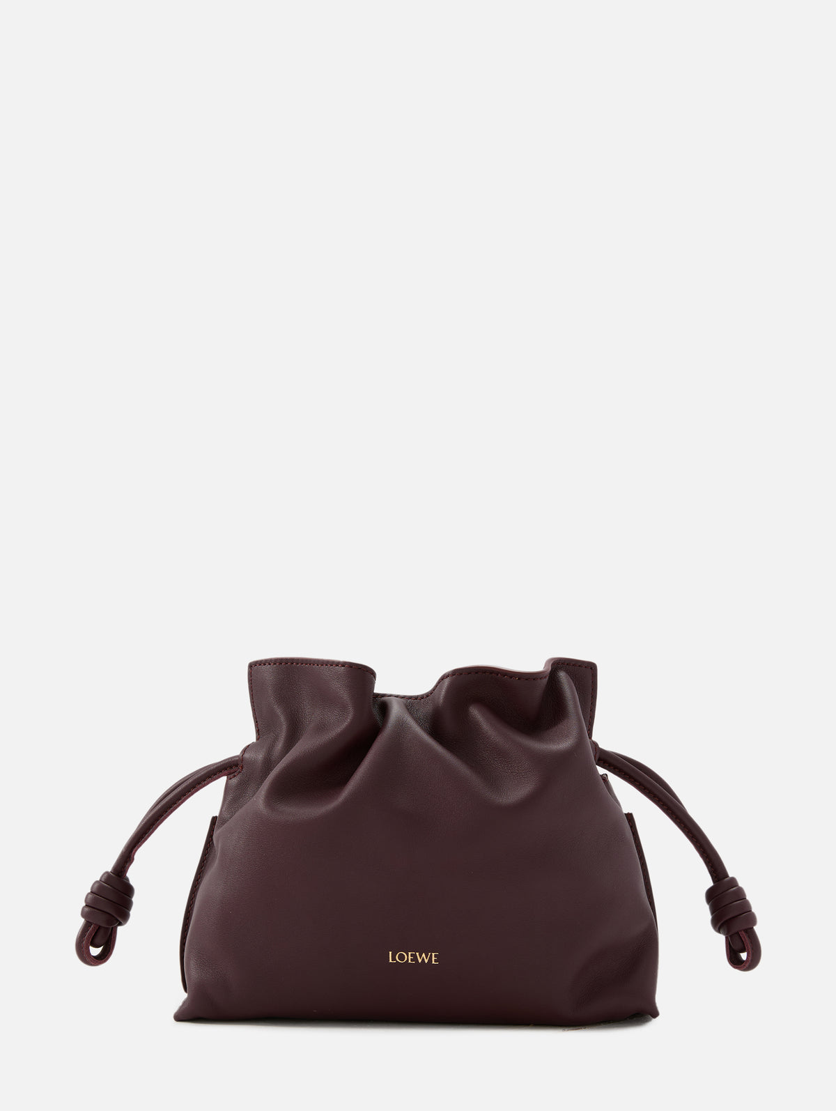 Flamenco Mini Clutch,LOEWE,DARK BURGUNDY,Image 1