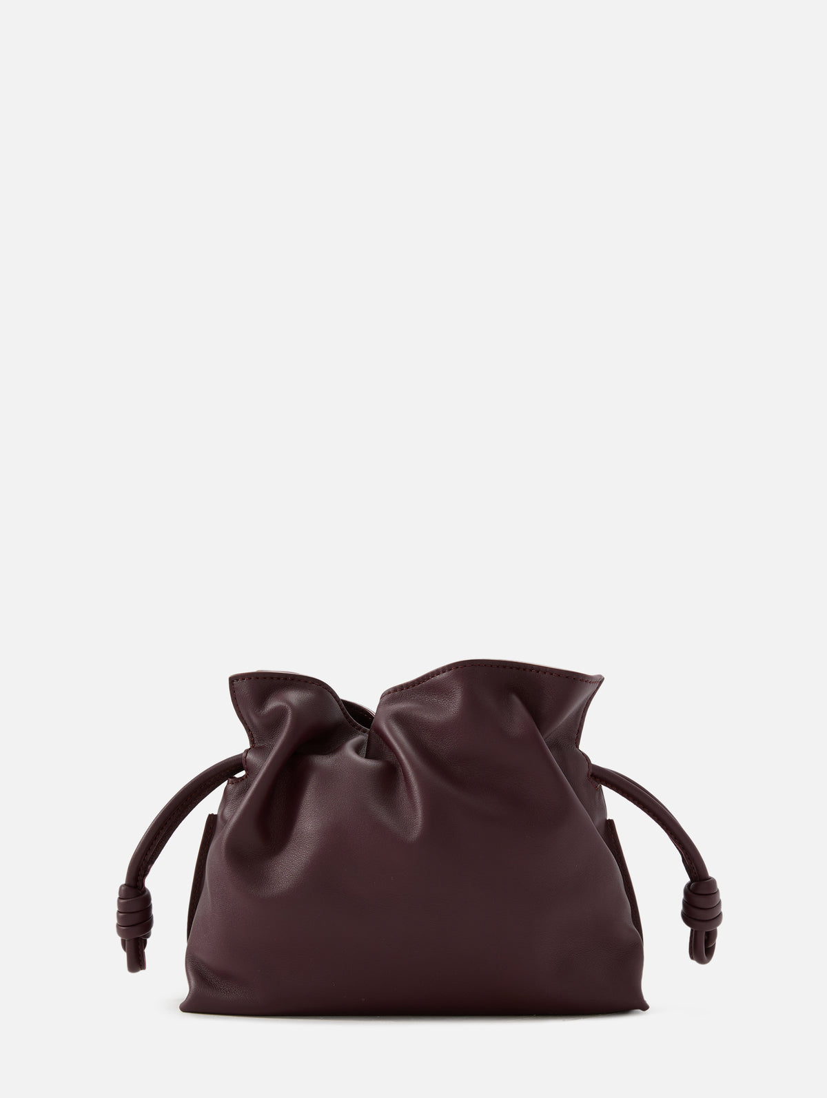 Flamenco Mini Clutch,LOEWE,DARK BURGUNDY,Image 3