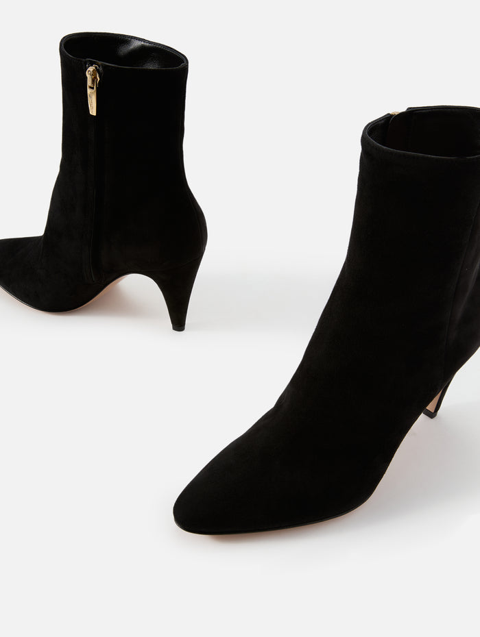 Amelia Bootie,GIANVITO ROSSI,BLACK,Image 1