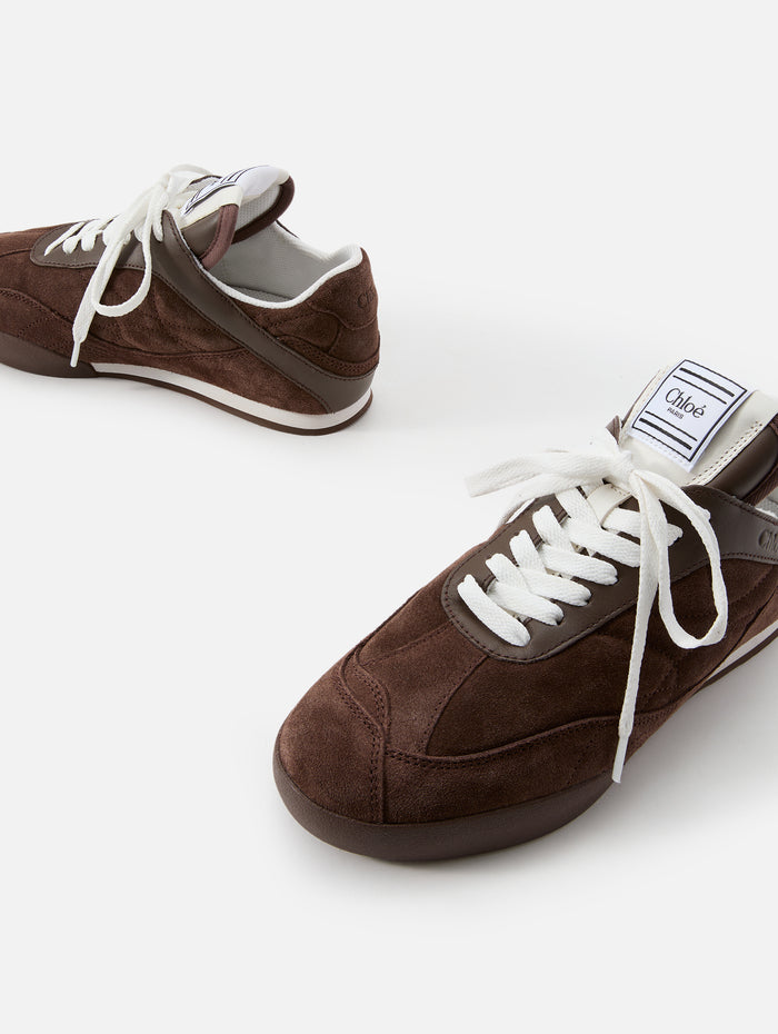 Kick Sneaker,CHLOÉ,CHOCOLATE BROWN,Image 1