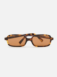 Square Frame Sunglasses,MIU MIU EYEWEAR,CAMEL BEIGE,Image 1