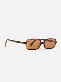 Square Frame Sunglasses,MIU MIU EYEWEAR,CAMEL BEIGE,Image 2