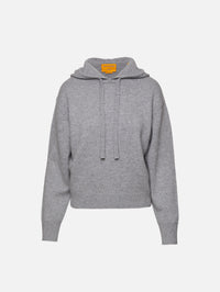Collegiate Hoodie,GUEST IN RESIDENCE,HEATHER GREY,Image 1
