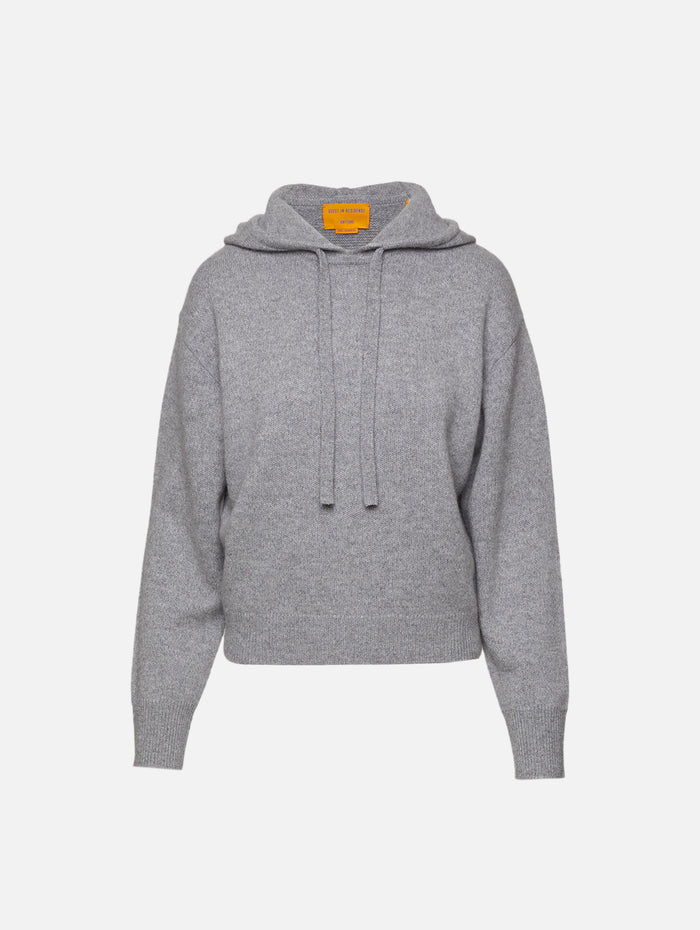 Collegiate Hoodie,GUEST IN RESIDENCE,HEATHER GREY,Image 1