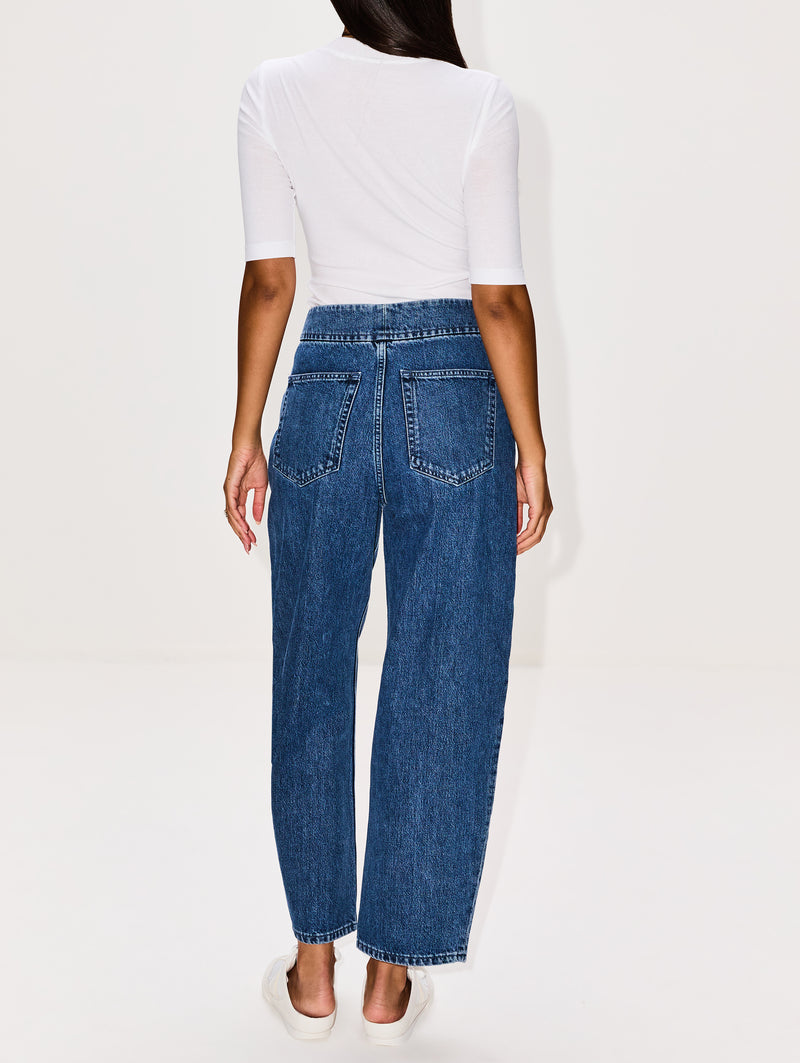 Cropped Sleeve T-Shirt